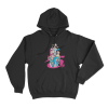 F5ve Pop Star Girls Cartoon Unisex Hoodie Black