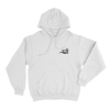 F5ve Shooting Star Logo Unisex Hoodie White
