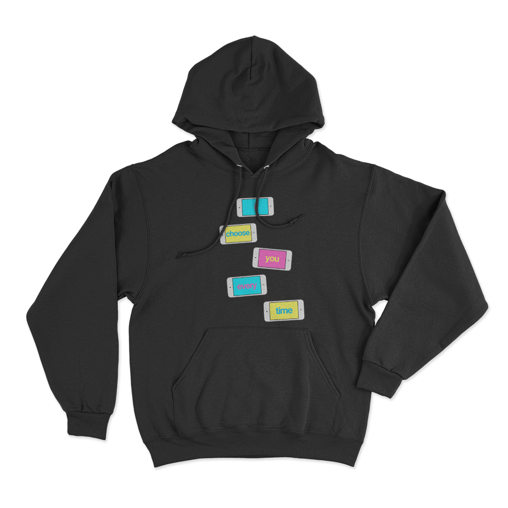 I Choose You Unisex Hoodie Black I Choose You Unisex Hoodie Black